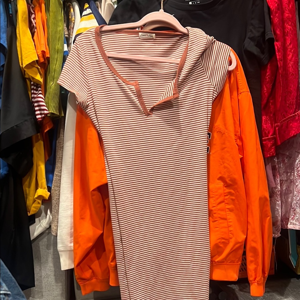 Striped Mini Dress